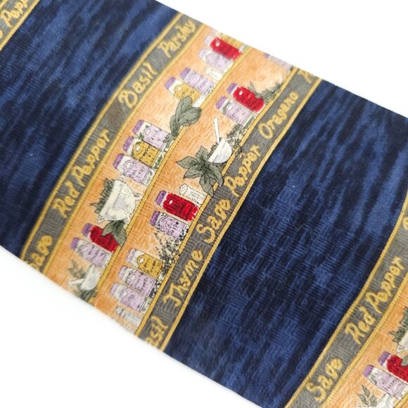 Neil Allyn Men Necktie 100% Silk Geometric Color Blue Multi Size 59x4 - NWOT - Picture 2 of 5